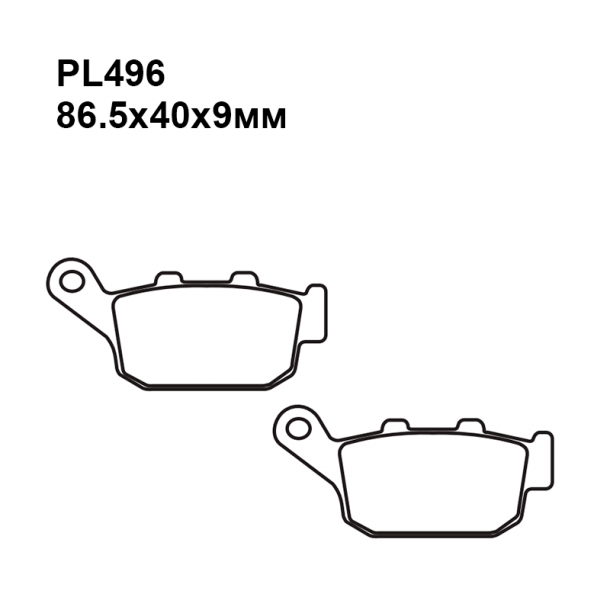 Колодки PL496