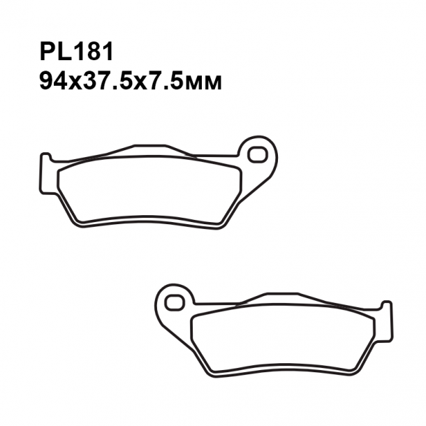 Колодки PL181