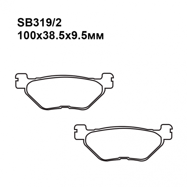 Колодки SB319/2