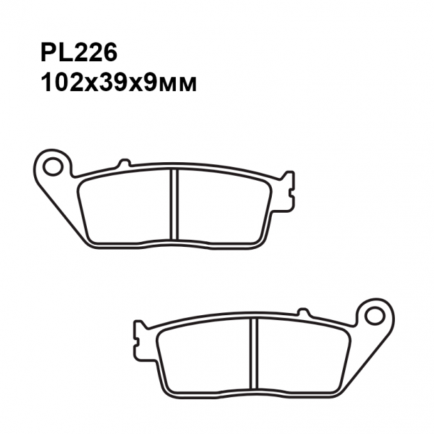 Колодки PL226