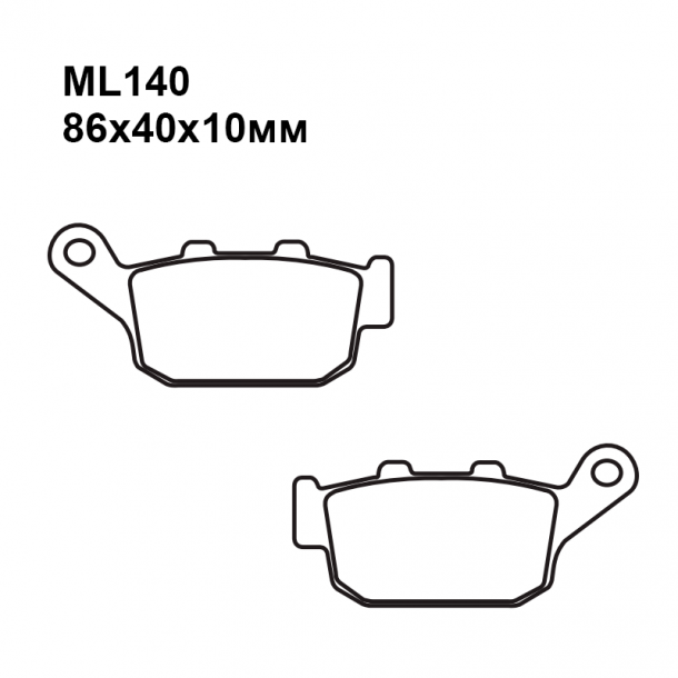 Колодки ML140