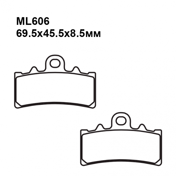 Колодки ML606